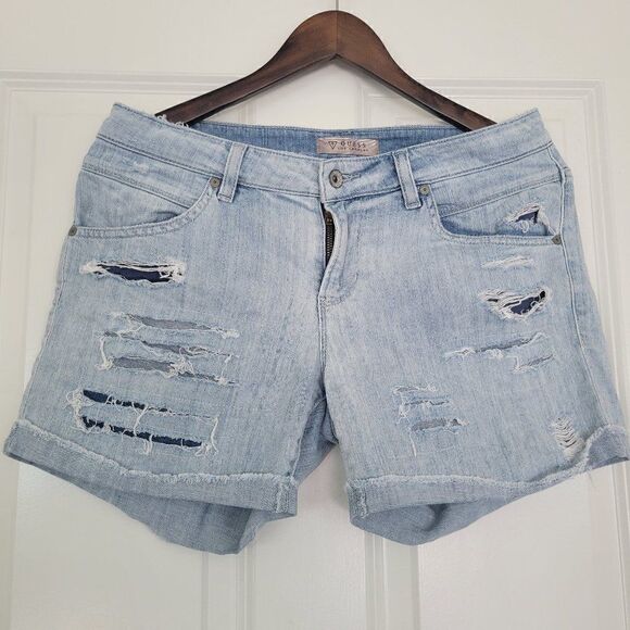 Guess Jeans Denim Shorts 27‎ - Picture 1 of 8